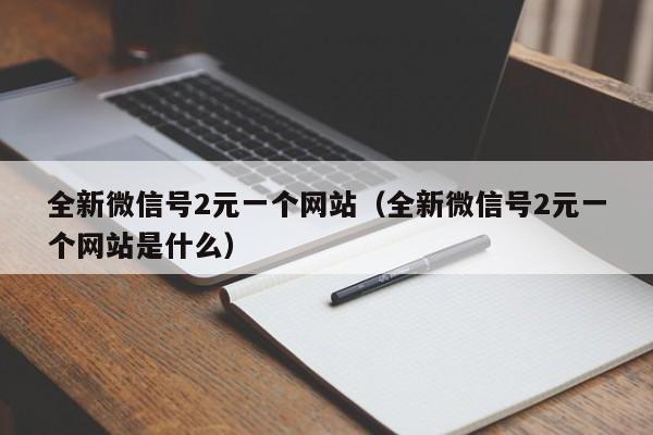 全新微信号2元一个网站（全新微信号2元一个网站是什么）