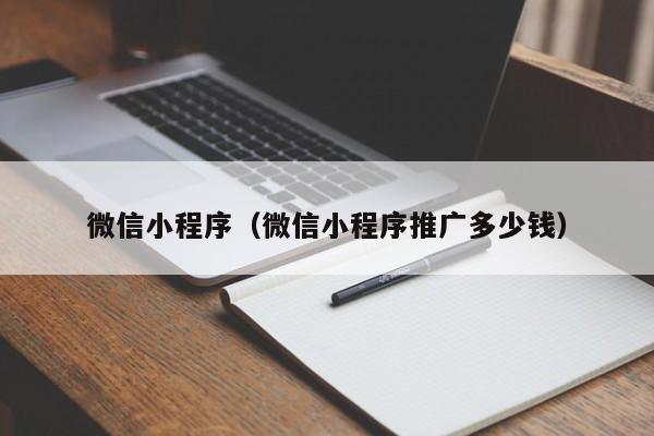微信小程序（微信小程序推广多少钱）