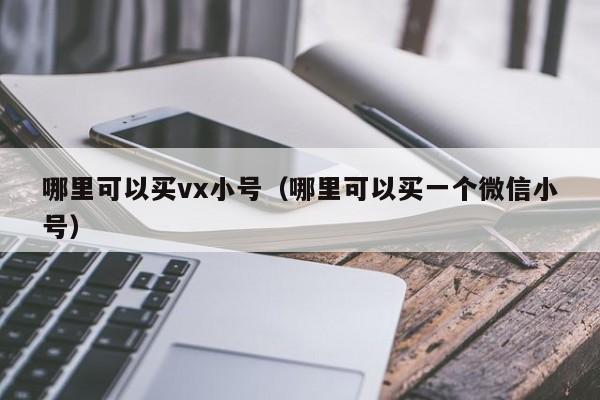 哪里可以买vx小号（哪里可以买一个微信小号）